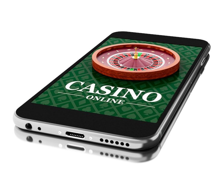 Pengguna memeriksa deposit lewat Android